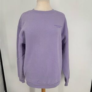 Comfrt Lavender Pastel Collection Crew Sweatshirt - Medium